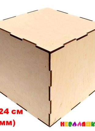 Заготовка основа для бизикуба бизикуб 24 х 24 см (5 мм) бізікуб куб бизи из фанеры1 фото