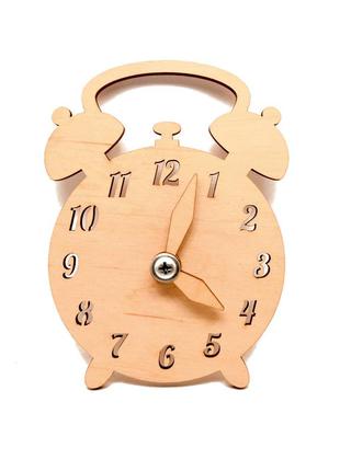 Заготівля для бизиборда дерев'яні годинник будильник зі стрілками дерев'яна яні годинники для бізіборда1 фото