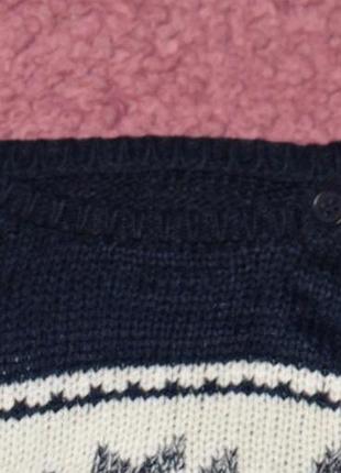 Свитер пуловер с арнаментом 4