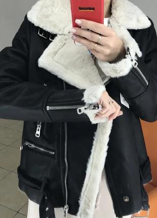 Авиатор дубленка, куртка