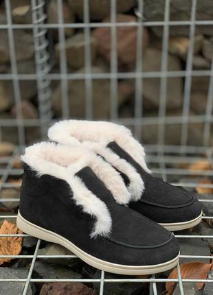 Женские ботинки зимние натуральный мех2 фото