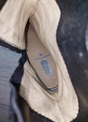 Удобные кожаные ботинки дорогого бренда wolky