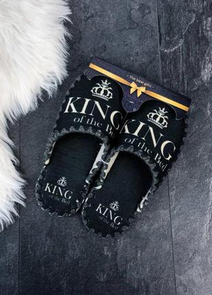 Чоловічі капці кімнатний фетрові 40/41 42/43 44/45 капці ручної роботи king
