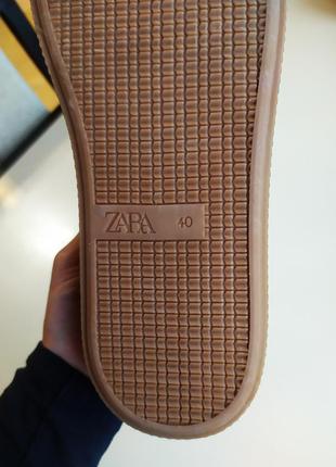 Туфли замш zara3 фото