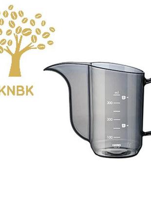 Чайник hario v60 drip kettle air сверхтвердый пластик, для горячей воды, 350 мл