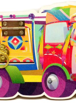 Набір кольорових заготовок для бизиборда "маленькій принцесі" 8в1 (+клей +шурупи) кольорові деталі для бизикуба8 фото
