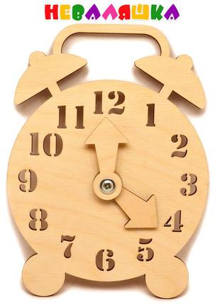 Заготівля для бизиборда будильник великої 18 см годинник зі стрілками дерев'яна яні годинники для бізіборда