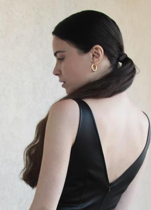 Кожаное платье от украинского дизайнера