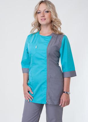 Жіночий медичний костюм зручного крою розмір 42-60