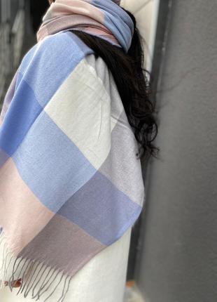 Ніжний ,теплий кашеміровий шарф/палантин 🎄🤍🎄2 фото