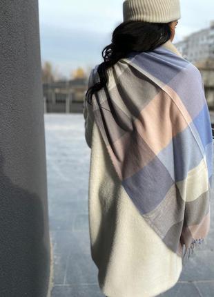 Ніжний ,теплий кашеміровий шарф/палантин 🎄🤍🎄3 фото