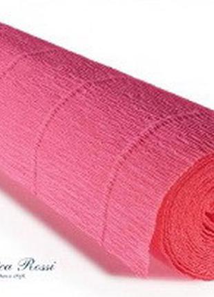 Флористическая креп-бумага cartotecnica rossi 551 shocking pink1 фото