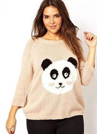 Свитер толстовка джемпер рукав 3/4 new look