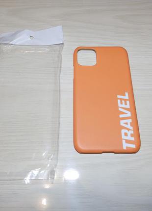 Чехол iphone 11 6.1 print travel