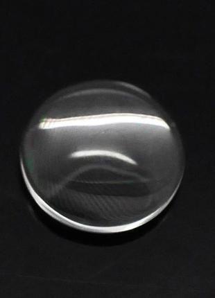 Скляні кабошони finding круглі лінзи прозорі 12 мм діаметр
