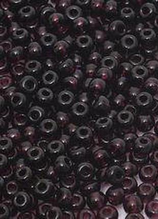 Бисер, № 132 / 20080, размер №10, цвет: тёмно-аметистовый, вид: прозрачный, упаковка: 5 грамм