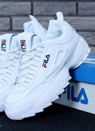 Кроссовки  зимние женские fila disruptor ii fur1 фото