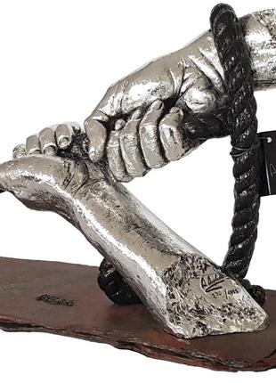 Скульптура из керамики «сила» anglada, 66х18х28 см4 фото