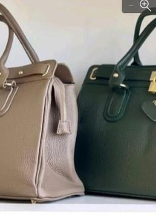 Італійські шкіряні сумки брендові тоут класика розпродаж жіночі з натуральної шкіри5 фото