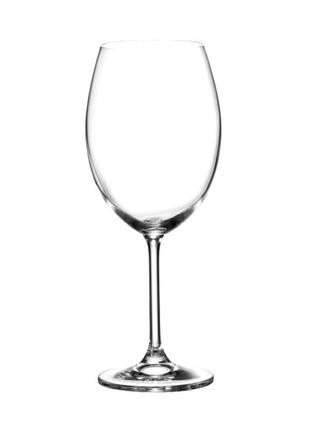 Келихи для вина bohemia «colibri» 6шт, h-23 см, 580 мл(199-1275)1 фото
