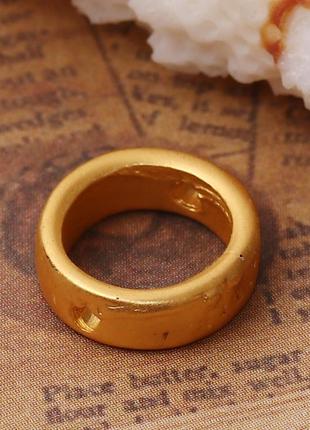 Рамка для намистини, коло, колір: матове золото, цинковий сплав, підходить для намистин 7 мм, 11 мм діаметр