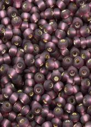 Бисер, № 183 / 27060, размер №10, цвет: аметистовый, вид: блестящий матовый, упаковка: 5 грамм