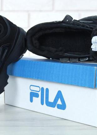 Кроссовки  зимние женские fila disruptor ii fur3 фото