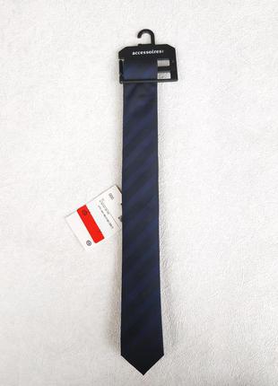 Вузький краватку у фактурну смужку c&a німеччина2 фото