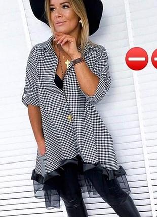 Рубашка-платье