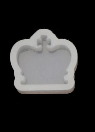 Форма для епоксидної смоли finding молд корона силікон 25.5 mm x 24 mm