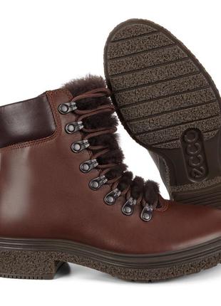 Зимові черевики ecco crepetray hybrid w brown