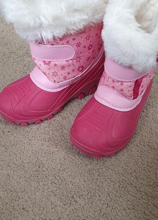 Чобітки для дівчинки