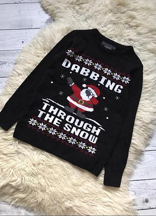 Новогодний свитер с сантой