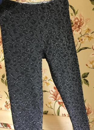 Плотні лосіни з  люрексом george