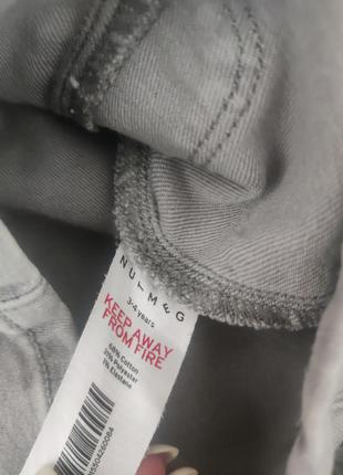 Джинсова юбка с карманами5 фото