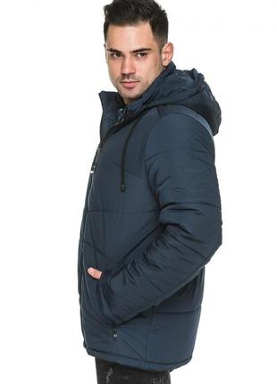 Мужская стеганная демисезонная куртка, 48-56 размеры3 фото