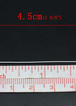 Пина / штифт с шариком, серебристый, 4.5 см длина, 0.5 мм3 фото