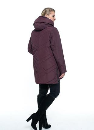 Демисезонная женская  куртка, размеры 54 - 704 фото