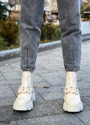Ботинки челси челсі сапоги сапожки берці берцы тракеры зимние зимові зима4 фото
