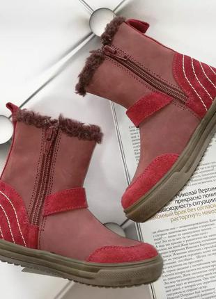 Стильні черевички, чобітки з натуральної шкіри на водонепроникній мембрані tex3 фото