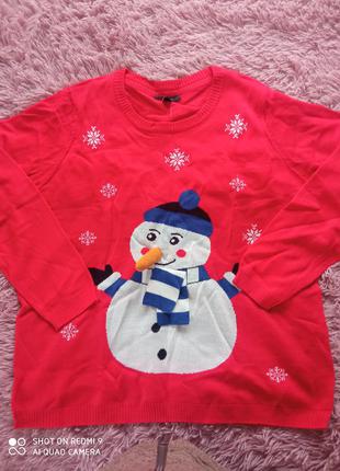 Новорічна кофта esmara  m, xl