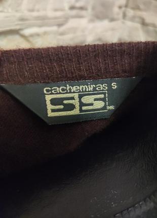 Классический коричневый кардиган кофта cachemiras ss лонгслив джемпер ангора лана3 фото