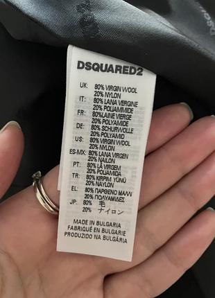 Пальто dsquared вовна 10 років 6