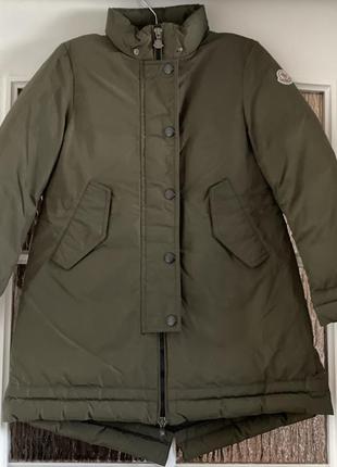 Куртка парка moncler оригинал 10 лет9 фото