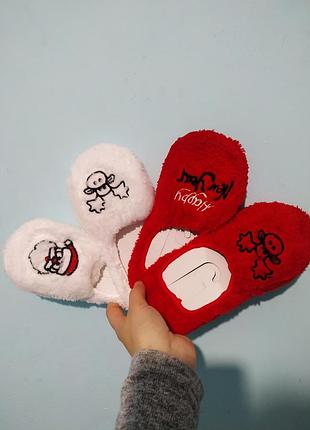 🎄носочки тапочки🎄 новогодние2 фото