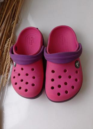 Сабо шльопанці крокси аквашузи crocs c9 /розм.25-26(16см) оригінал