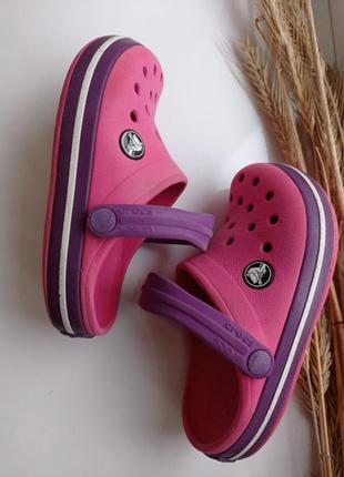 Сабо шльопанці крокси аквашузи crocs c9 /розм.25-26(16см) оригінал3 фото