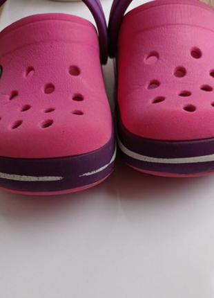 Сабо шльопанці крокси аквашузи crocs c9 /розм.25-26(16см) оригінал4 фото