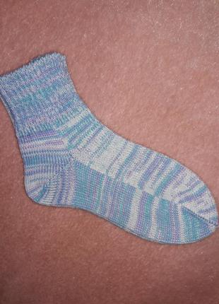 Вязаные носки ручной работы