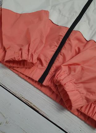 Женская куртка ветровка с высоким воротником fila agrata flexi оригинал5 фото